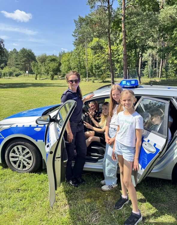 Kręci nas Bezpieczeństwo Latem - Akcja Policji Wejherowo