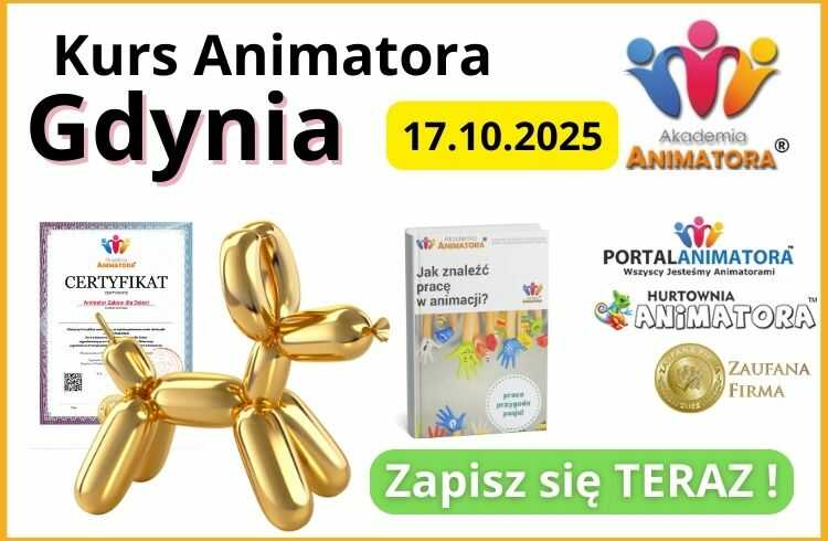 Kurs Animatora Gdynia - AkademiaAnimatora.pl