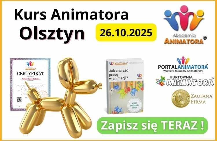 Kurs Animatora Olsztyn - AkademiaAnimatora.pl