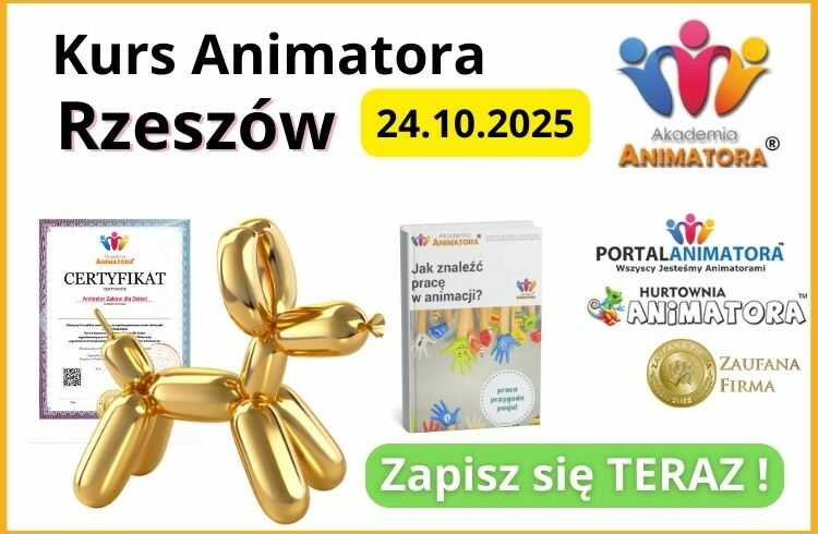Kurs Animatora Rzeszów - AkademiaAnimatora.pl