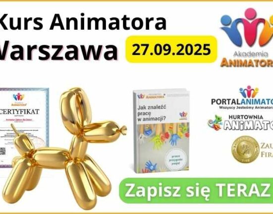 Kurs Animatora Warszawa - AkademiaAnimatora.pl