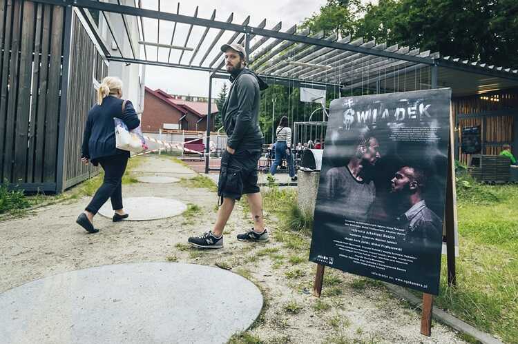 „Świadek” w przestrzeni miasta (fot. Krzysztof Winciorek)