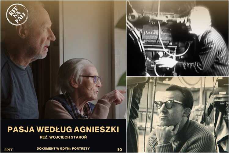 Od lewej: „Pasja według Agnieszki”, „Rysopis znaleziony po latach” i „Pasażer Andrzej Munk” (mat. prasowe FPFF)