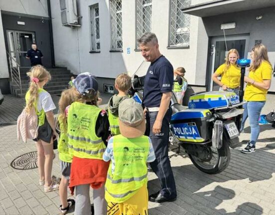 Policja Wejherowo Spotkania z Dziećmi