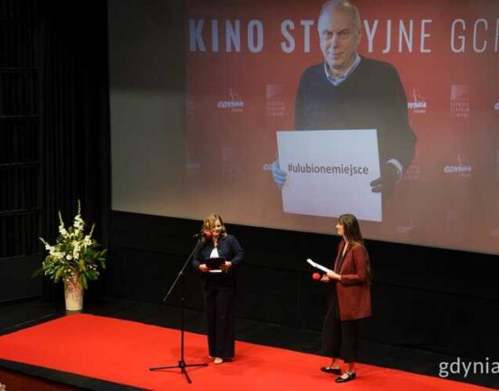 Prezydent Aleksandra Kosiorek i Krystyna Weiher-Sitkiewicz, rzeczniczka prasowa FPFF (fot. Paweł Budziński)