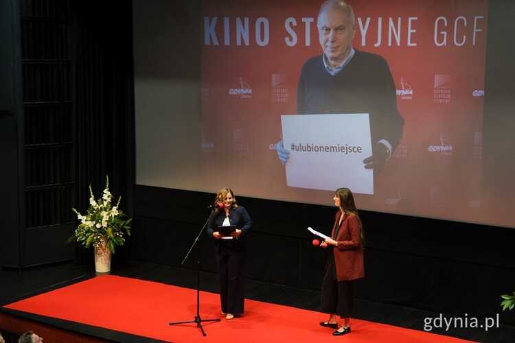 Prezydent Aleksandra Kosiorek i Krystyna Weiher-Sitkiewicz, rzeczniczka prasowa FPFF (fot. Paweł Budziński)
