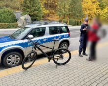 Zapomniał, gdzie zostawił rower i wezwał policję