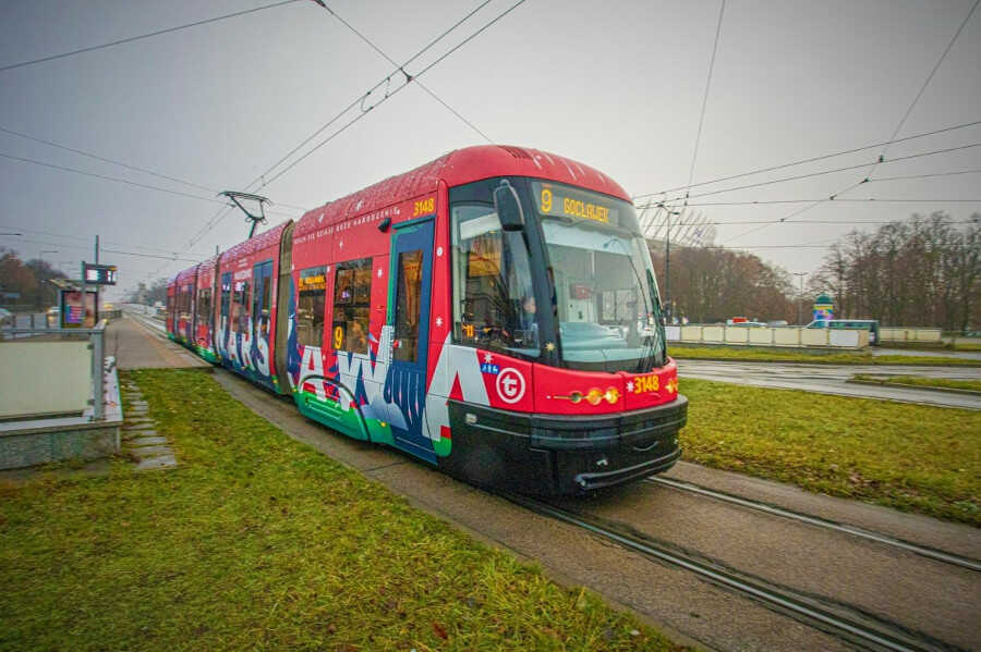 Świąteczny Tramwaj Warszawa