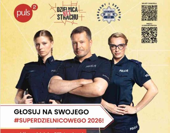 Głosuj na SuperDzielnicowego 2026 – kampania #DzielnicaBEZstrachu z udziałem Policji i Telewizji Puls
