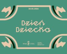 Plakat Dnia Dziecka w Pawilonie Kamień — Rodzinny Piknik Edukacyjny Zarządu Zieleni m.st. Warszawy, 30 maja 2026