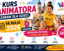 Kurs Animatora Zabaw dla Dzieci — Kraków, 14 maja 2026 | Akademia Animatora®