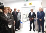 Skaner PET/CT w nowej pracowni Szpitala Morskiego w Gdyni - widok przez tunel aparatu